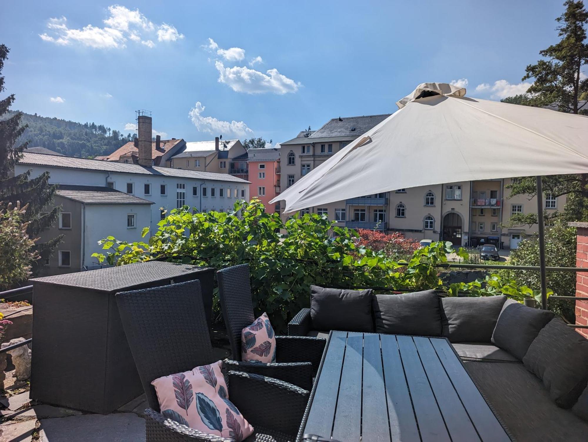 F2 - Urlaubsmagie Sauna, Whirlpool, Pool & Garten Sebnitz Exteriér fotografie