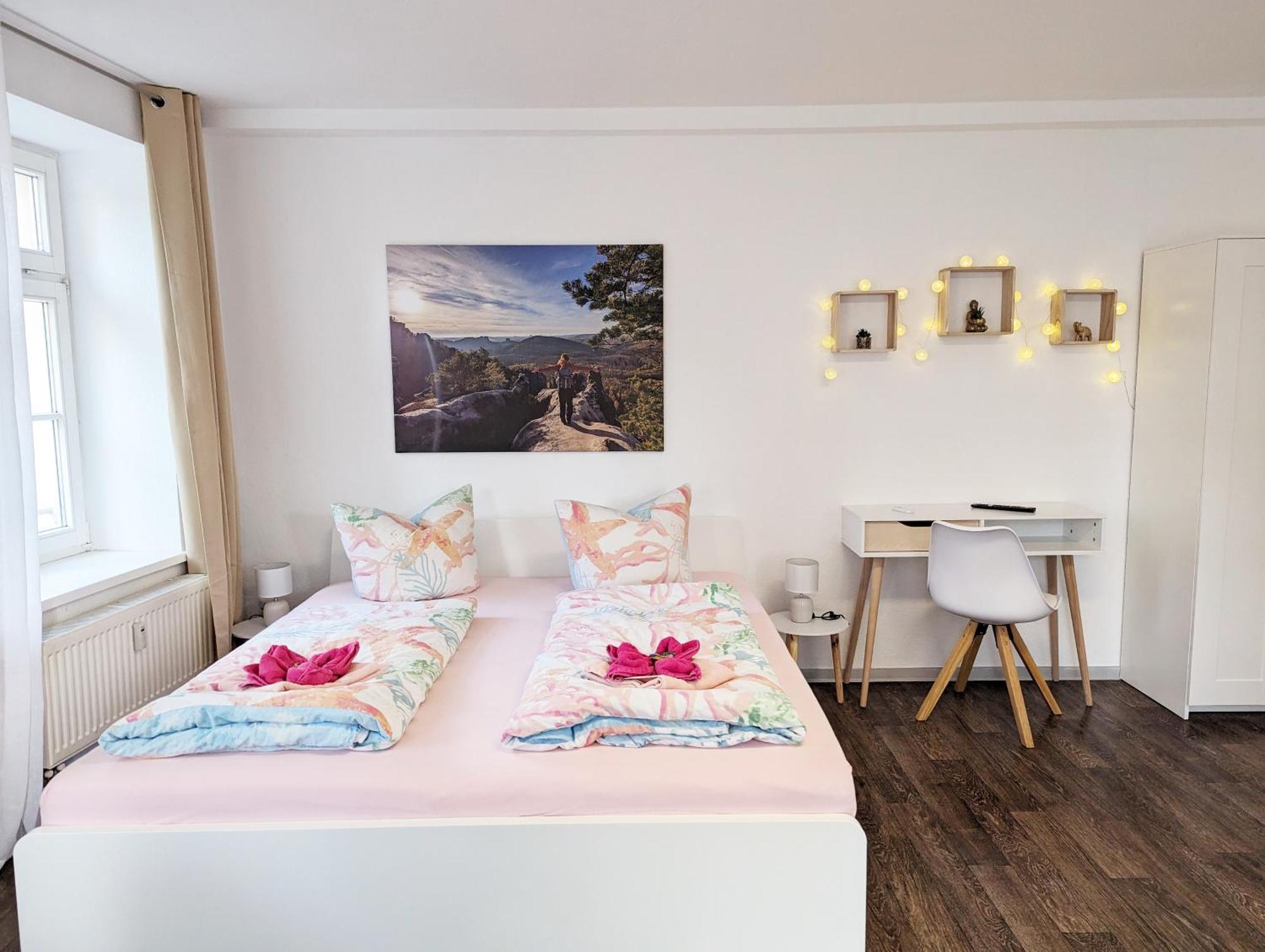 F2 - Urlaubsmagie Sauna, Whirlpool, Pool & Garten Sebnitz Exteriér fotografie